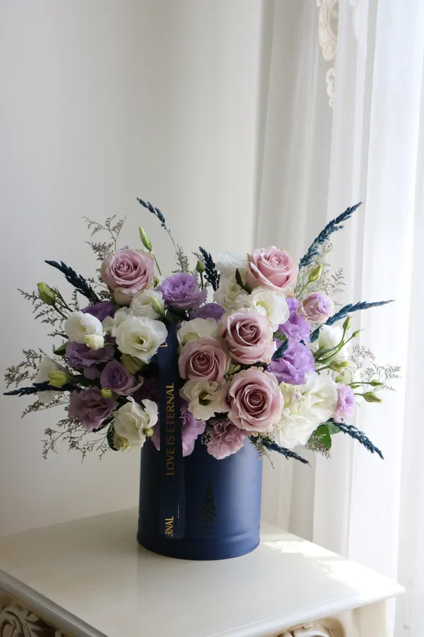 باکس استوانه‌ای گل